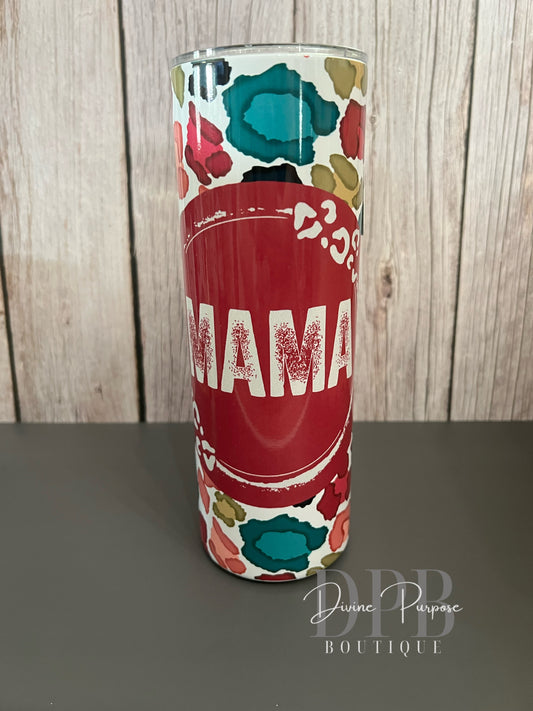 Floral Mama Tumbler