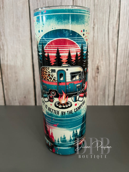 Life is Better by the Campfire Tumbler