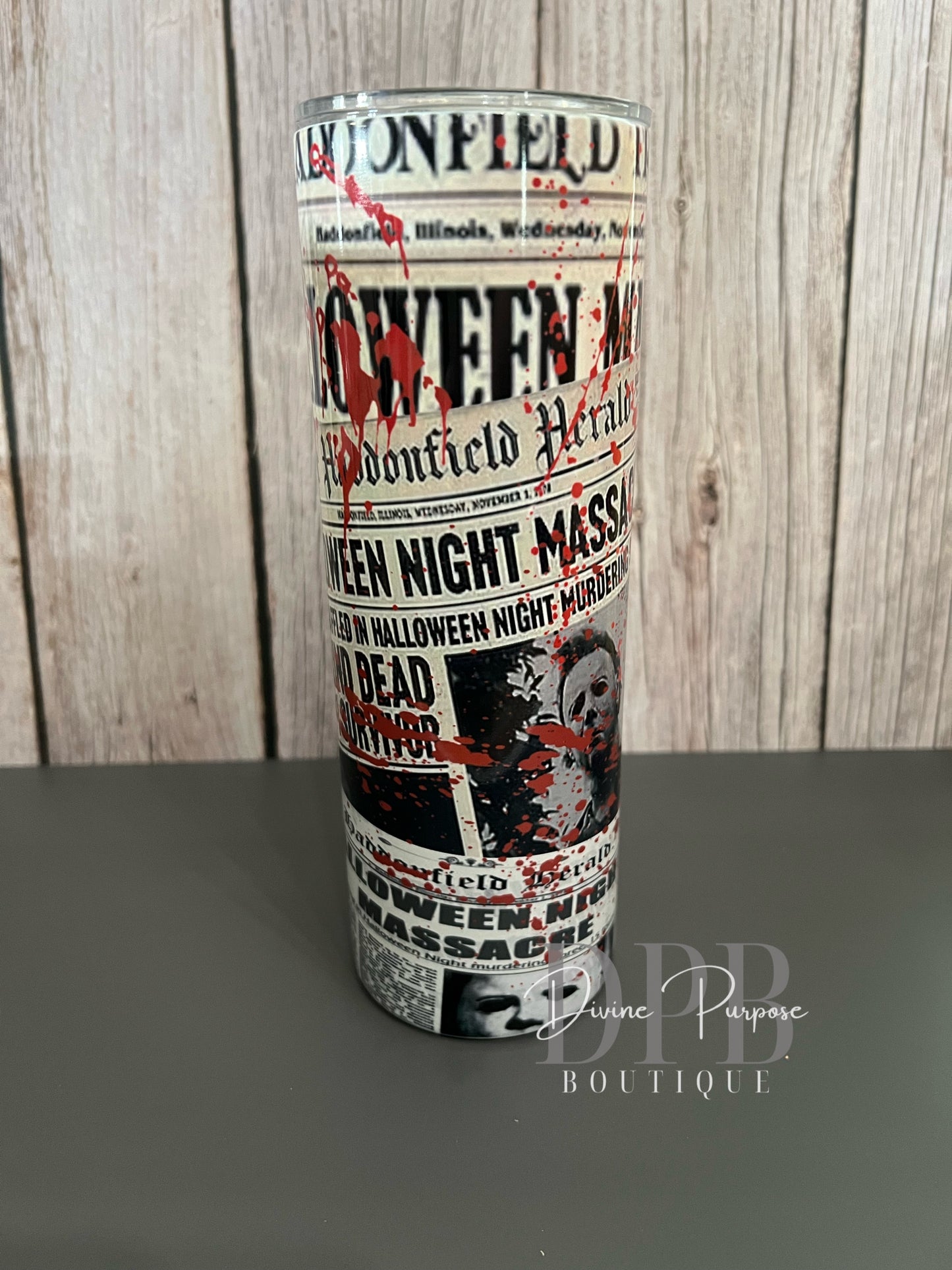 Halloween Night Massacre Tumbler