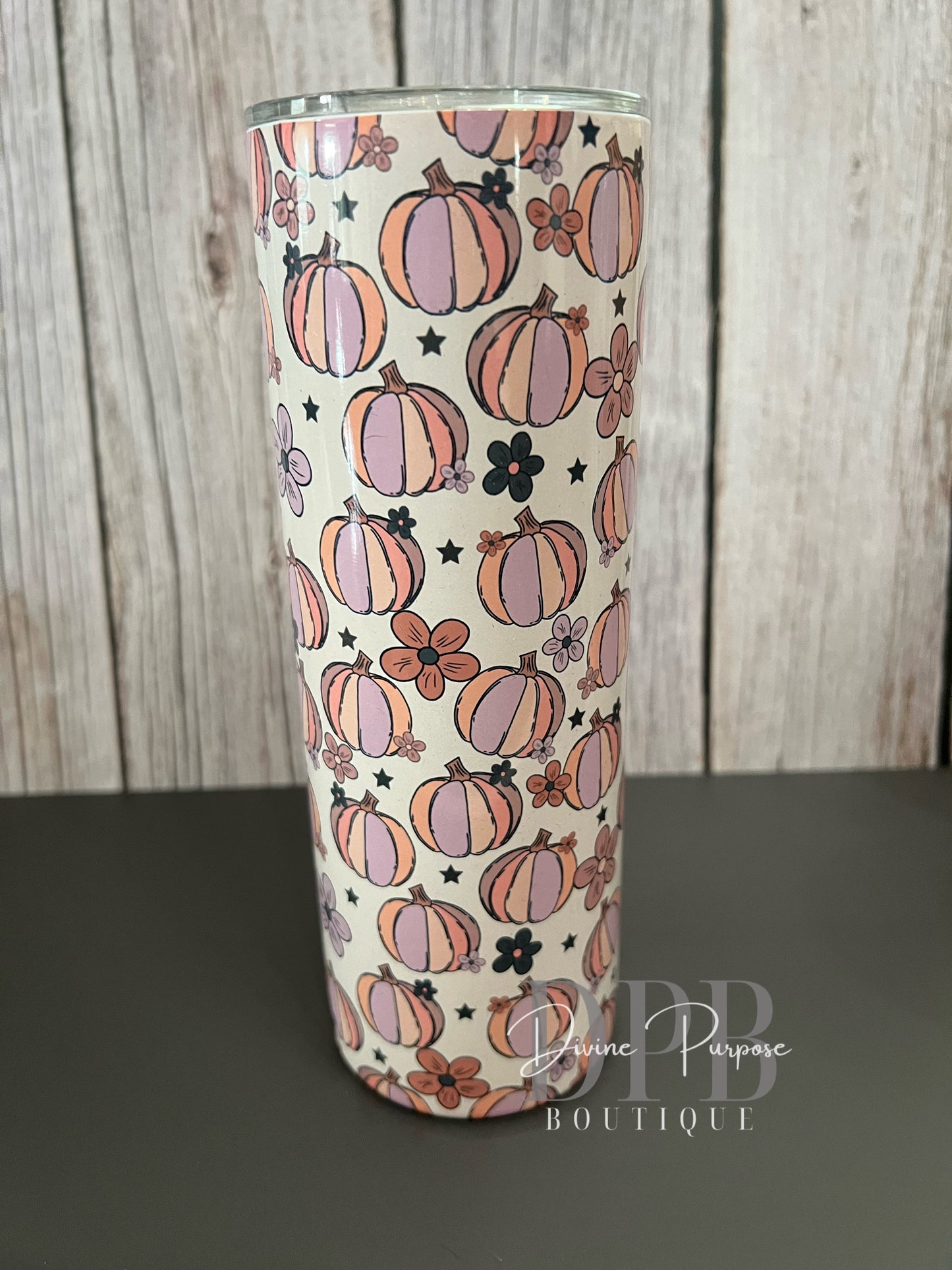 Boho Pumpkin Tumbler